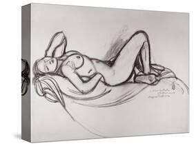 Reclining Nude, circa 1906-Maxime Dethomas-Stretched Canvas