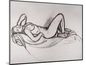 Reclining Nude, circa 1906-Maxime Dethomas-Mounted Giclee Print