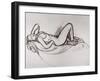 Reclining Nude, circa 1906-Maxime Dethomas-Framed Giclee Print