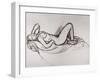 Reclining Nude, circa 1906-Maxime Dethomas-Framed Giclee Print