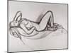 Reclining Nude, circa 1906-Maxime Dethomas-Mounted Giclee Print