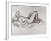 Reclining Nude, circa 1906-Maxime Dethomas-Framed Giclee Print