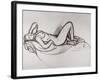 Reclining Nude, circa 1906-Maxime Dethomas-Framed Giclee Print