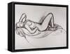 Reclining Nude, circa 1906-Maxime Dethomas-Framed Stretched Canvas