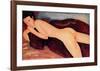 Reclining Nude from the Back, 1917-Amedeo Modigliani-Framed Art Print