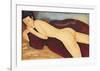 Reclining Nude from the Back, 1917-Amedeo Modigliani-Framed Art Print