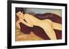 Reclining Nude from the Back, 1917-Amedeo Modigliani-Framed Art Print