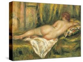 Reclining Nude from the Back, Rest after the Bath-Pierre-Auguste Renoir-Stretched Canvas