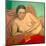 Reclining Nude Holding A Book-Félix Vallotton-Mounted Giclee Print