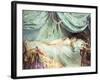 Reclining Nude in an Elegant Interior-Madeleine Lemaire-Framed Giclee Print