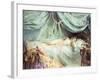 Reclining Nude in an Elegant Interior-Madeleine Lemaire-Framed Giclee Print