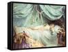 Reclining Nude in an Elegant Interior-Madeleine Lemaire-Framed Stretched Canvas