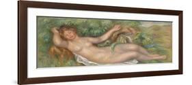 Reclining Nude; La Source, 1902-Pierre-Auguste Renoir-Framed Giclee Print