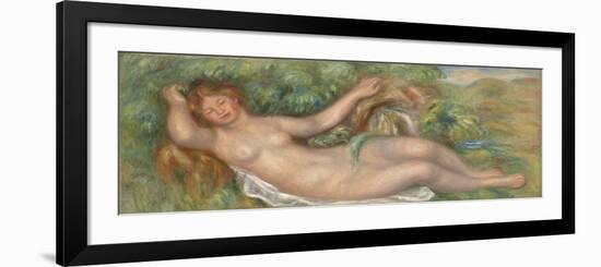 Reclining Nude; La Source, 1902-Pierre-Auguste Renoir-Framed Giclee Print