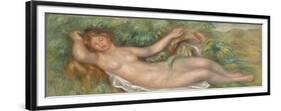 Reclining Nude; La Source, 1902-Pierre-Auguste Renoir-Framed Giclee Print