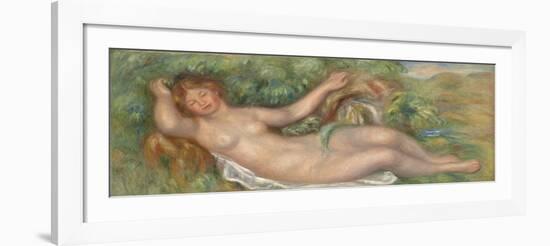 Reclining Nude; La Source, 1902-Pierre-Auguste Renoir-Framed Giclee Print