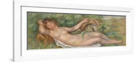 Reclining Nude; La Source, 1902-Pierre-Auguste Renoir-Framed Giclee Print