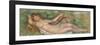 Reclining Nude (La source). Ca. 1902-Pierre-Auguste Renoir-Framed Giclee Print