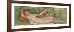 Reclining Nude (La source). Ca. 1902-Pierre-Auguste Renoir-Framed Giclee Print