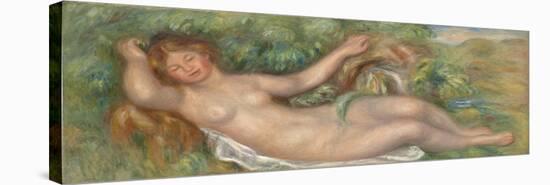 Reclining Nude (La source). Ca. 1902-Pierre-Auguste Renoir-Stretched Canvas