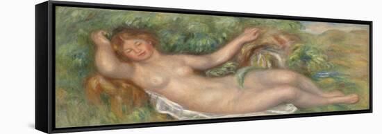 Reclining Nude (La source). Ca. 1902-Pierre-Auguste Renoir-Framed Stretched Canvas