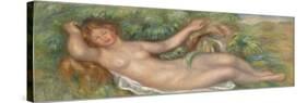 Reclining Nude (La source). Ca. 1902-Pierre-Auguste Renoir-Stretched Canvas