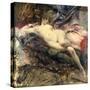 Reclining Nude, Late 19Th/Early 20th Century-Giovanni Boldini-Stretched Canvas