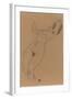 Reclining Nude; Liegender Akt, 1918-Egon Schiele-Framed Giclee Print