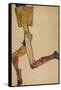 Reclining Nude Man, 1910-Egon Schiele-Framed Stretched Canvas