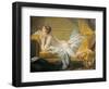 Reclining Nude (Miss O'Murphy)-Francois Boucher-Framed Giclee Print