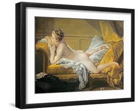 Reclining Nude (Miss O'Murphy)-Francois Boucher-Framed Giclee Print