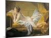 Reclining Nude (Miss O'Murphy)-Francois Boucher-Mounted Giclee Print