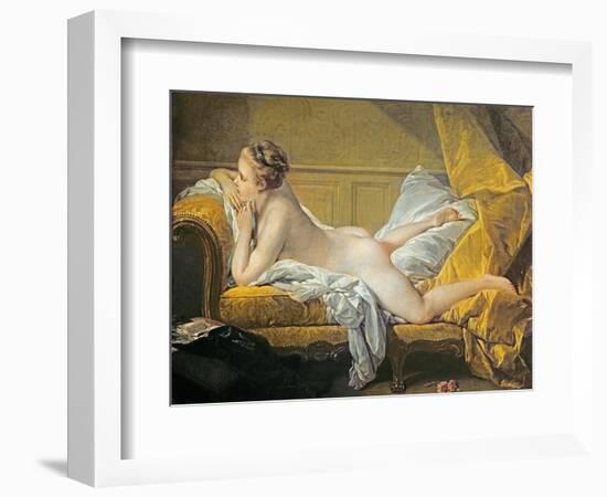 Reclining Nude (Miss O'Murphy)-Francois Boucher-Framed Premium Giclee Print