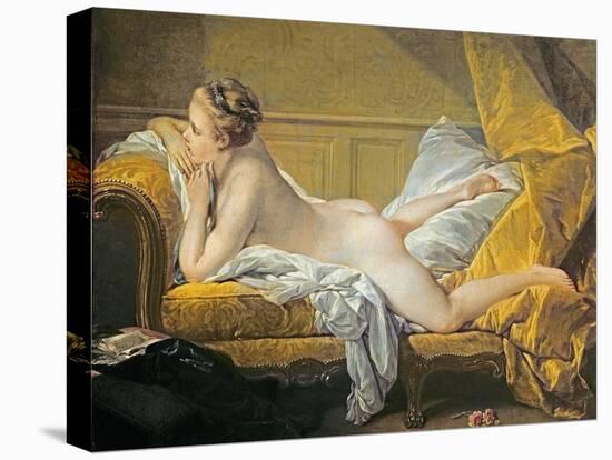 Reclining Nude (Miss O'Murphy)-Francois Boucher-Stretched Canvas