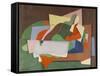 Reclining Nude; Nu Allonge-Georges Valmier-Framed Stretched Canvas