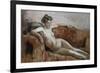 Reclining Nude; Nu Couche-Edouard Vuillard-Framed Giclee Print