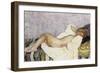 Reclining Nude; Nu Couche-Henri Lebasque-Framed Giclee Print