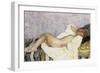 Reclining Nude; Nu Couche-Henri Lebasque-Framed Giclee Print