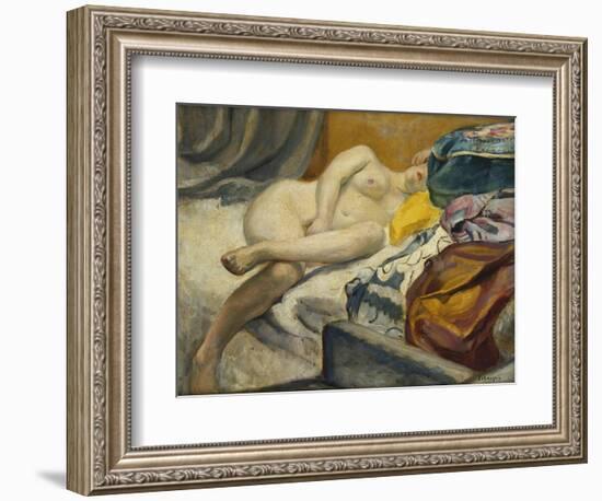 Reclining Nude; Nu Couche-Henri Lebasque-Framed Giclee Print