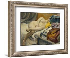 Reclining Nude; Nu Couche-Henri Lebasque-Framed Giclee Print