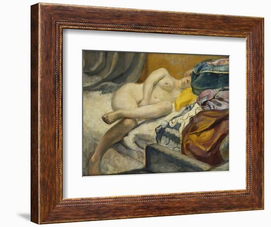 Reclining Nude; Nu Couche-Henri Lebasque-Framed Giclee Print