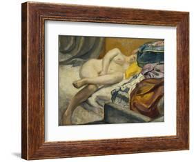 Reclining Nude; Nu Couche-Henri Lebasque-Framed Giclee Print