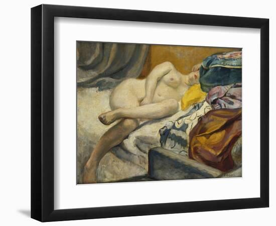 Reclining Nude; Nu Couche-Henri Lebasque-Framed Giclee Print