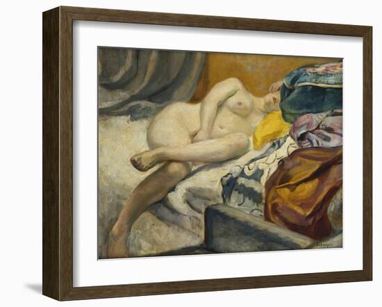 Reclining Nude; Nu Couche-Henri Lebasque-Framed Giclee Print