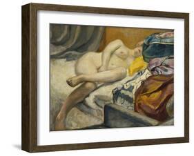 Reclining Nude; Nu Couche-Henri Lebasque-Framed Giclee Print