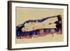 Reclining Nude with Black Stockings, 1911-Egon Schiele-Framed Giclee Print