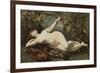 Reclining Nude with Tambourine-Etienne Leroy-Framed Giclee Print