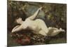 Reclining Nude with Tambourine-Etienne Leroy-Mounted Giclee Print