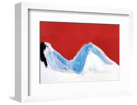 Reclining Nude-Nicolas De Staël-Framed Premium Giclee Print