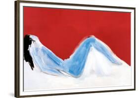 Reclining Nude-Nicolas De Staël-Framed Premium Giclee Print